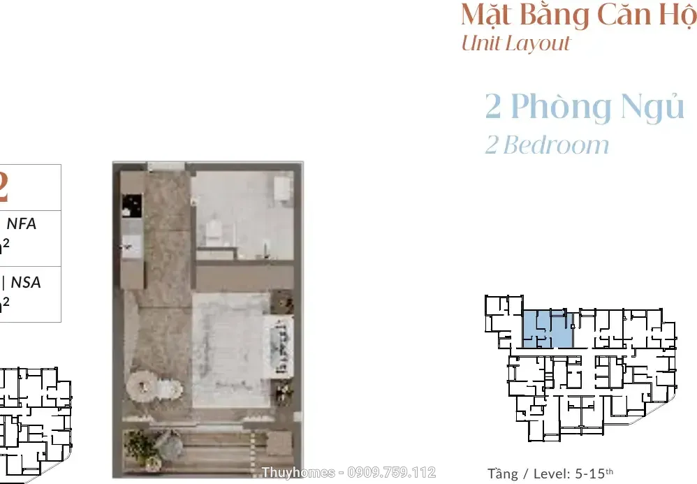 Mặt bằng ST2 - The Westique Residences