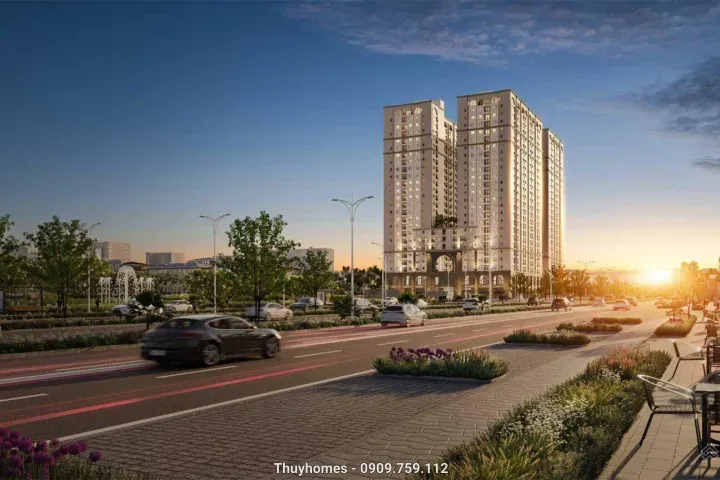 Phối cảnh Maison Grand Phú Mỹ trên Quốc lộ 51