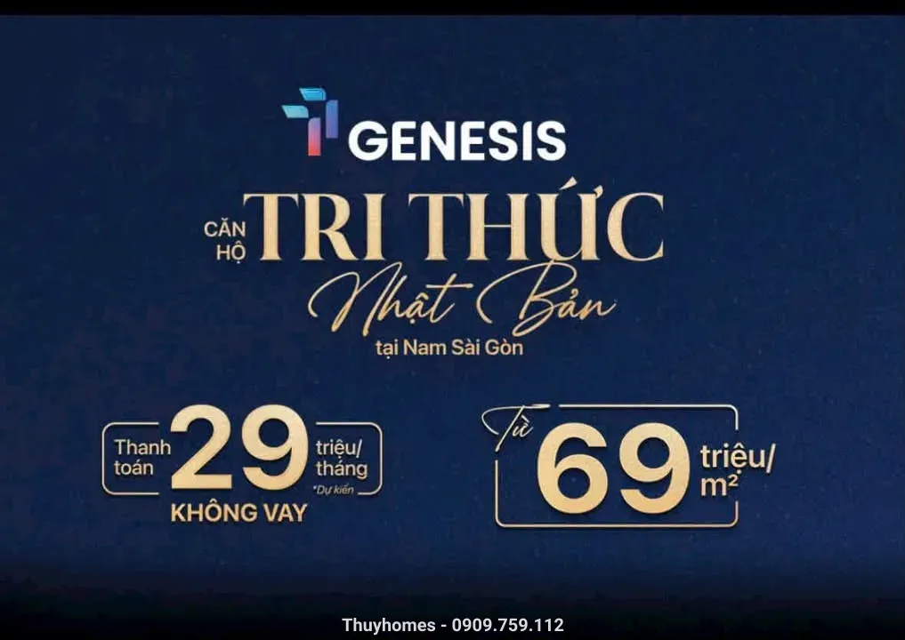 Phối cảnh tiện ích TT Genesis Nhà Bè cập nhật ngày 16/09/2026