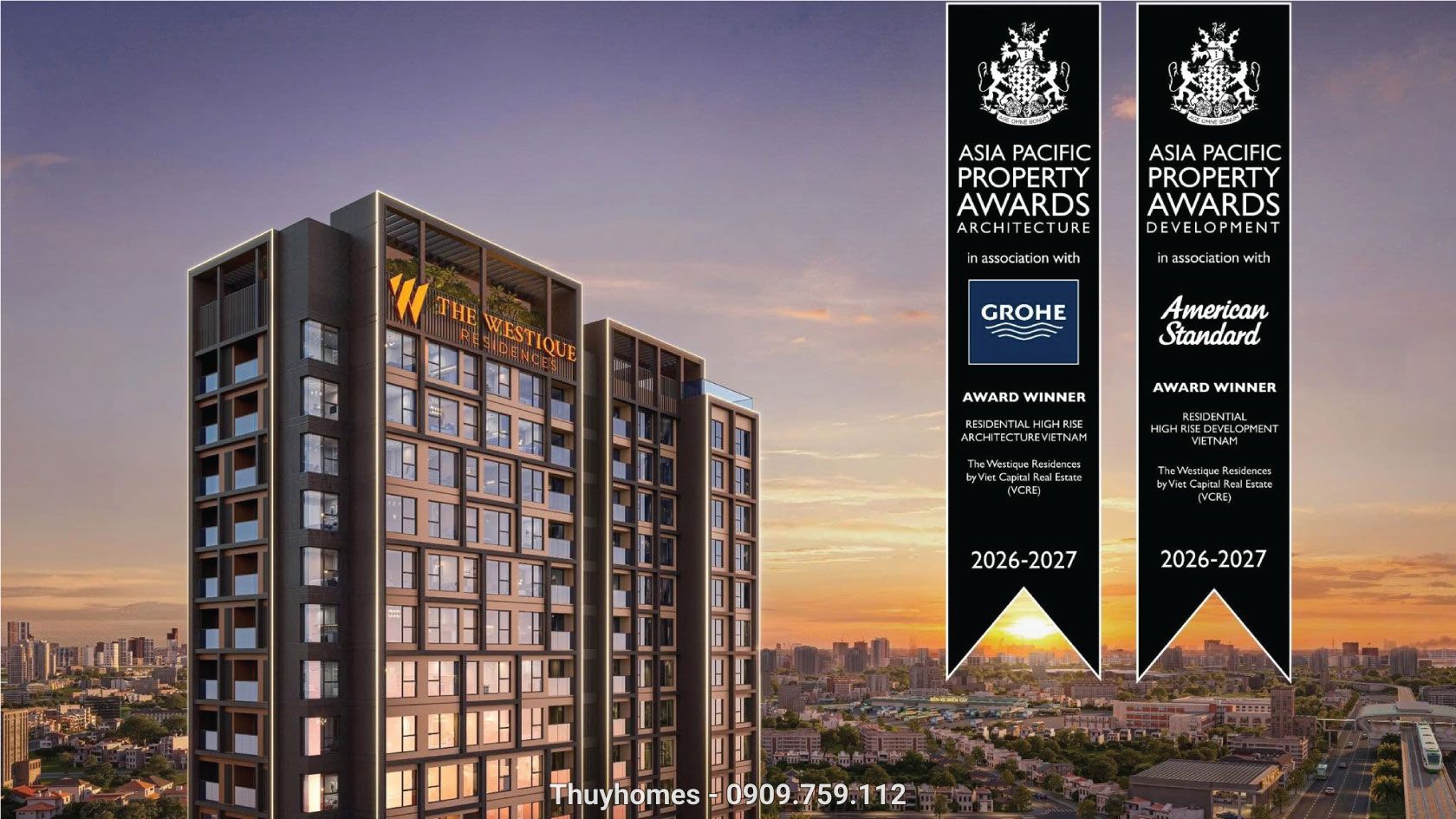 Phối cảnh The Westique Residences